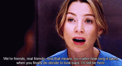 Grey's Anatomy Meredith Friendship Talk