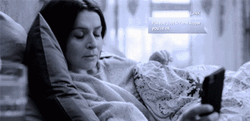 Greys Anatomy Amelia Shepherd Checking Phone Text Message  GIF