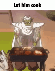 Grill Master Piccolo Let Him Cook GIF