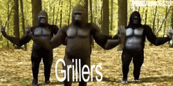 Grillers Gorilla Dancing GIF