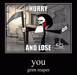 Grim Reaper Adventures Of Billy And Mandy GIF