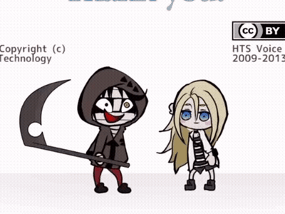 Grim Reaper And Girl With Scythe GIF