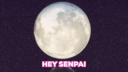 Grim Reaper Hey Senpai GIF