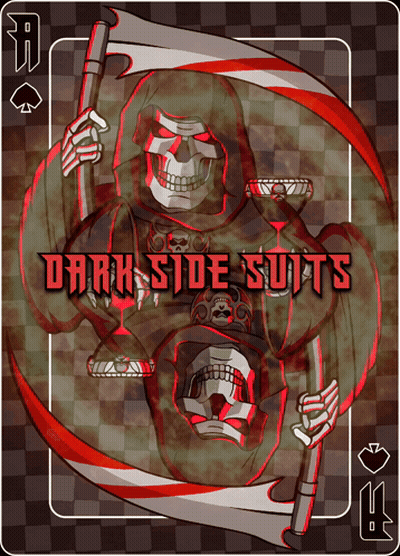 Grim Reaper Holding Scythe Dark Side Suits GIF