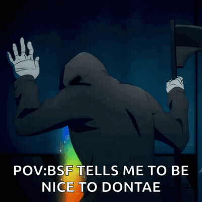 Grim Reaper Holding Scythe Pov Bsf Tells Me To Be Nice To Dontae GIF