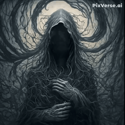 Grim Reaper Painting With Pixverse.ai GIF