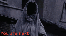 Grim Reaper Pointing You Are Next GIF