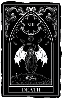 Grim Reaper Tarot Card GIF