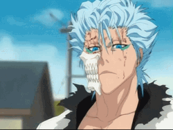 Grimmjow Attacking Ichigo From Air GIF