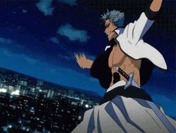 Grimmjow Floating In Air GIF
