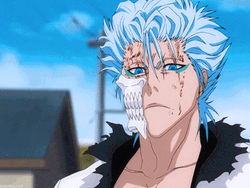 Grimmjow Grinning Face GIF