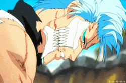 Grimmjow Jaegerjaquez Looking Back GIF