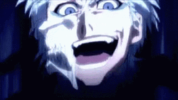 Grimmjow Scary Laugh GIF