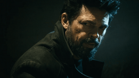 Grin Scary Stare Billy Butcher GIF