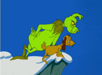 Grinch And Max GIF