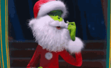 Grinch Beard Santa