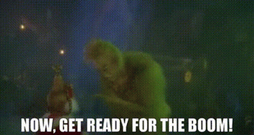 Grinch Boom GIF