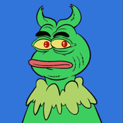 Grinch Distorted Smile Animation GIF
