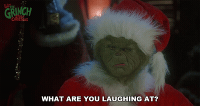 Grinch From The Grinch Stole Christmas Poster GIF