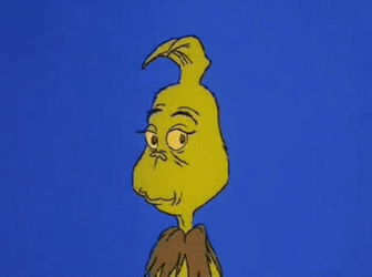 Grinch Plotting Face GIF