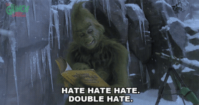 Grinch Reading Book Loathe GIF