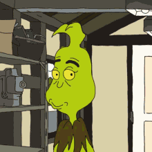 Grinch Rick Morty GIF