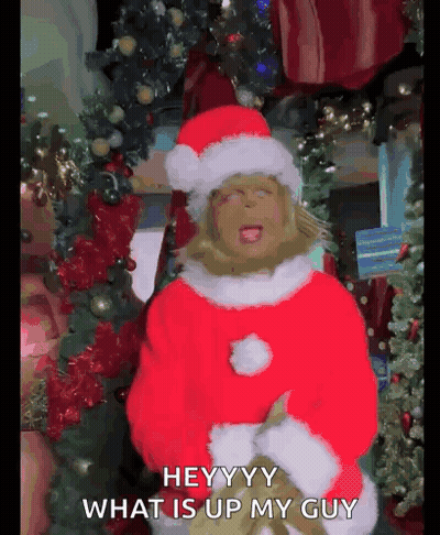 Grinch Saying Hey What's Up My Guy GIF