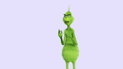 Grinch Screaming Smile Tongue Out GIF