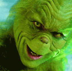 Grinch Smiles GIF