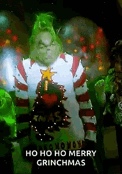 Grinch Sweater GIF