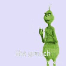 Grinch Thumbs Down