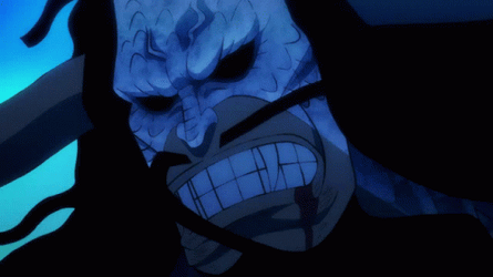 Gritting His Teeth Kaido GIF