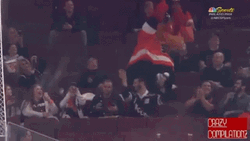 Gritty Mascot Cheers GIF