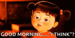 Groggy Boo In The Morning GIF