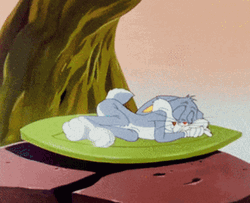 Groggy Bugs Bunnny GIF