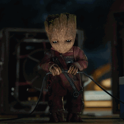 Groot Connecting Wires GIF