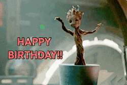 Groot Happy Birthday Meme