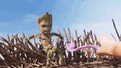 Groot Pissed Off GIF