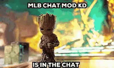 Groot Standing On Table GIF