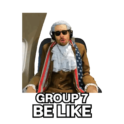 Group 7 Be Like Explosion Sticker