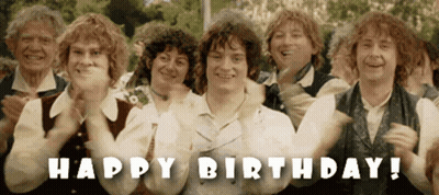 Group Applauding Happy Birthday GIF