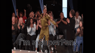 Group Applauding Superfan GIF