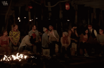 Group Around Fire We'll Talk We'll All Talk GIF