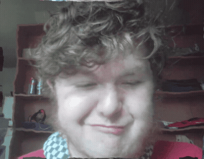 Group At Blackboard Saying You Ugly Things GIF