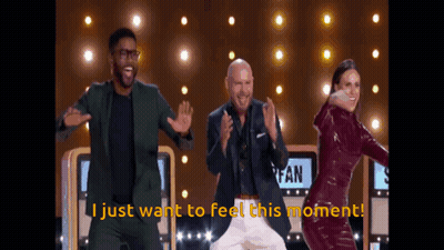 Group Dancing I Just Want To Feel This Moment GIF
