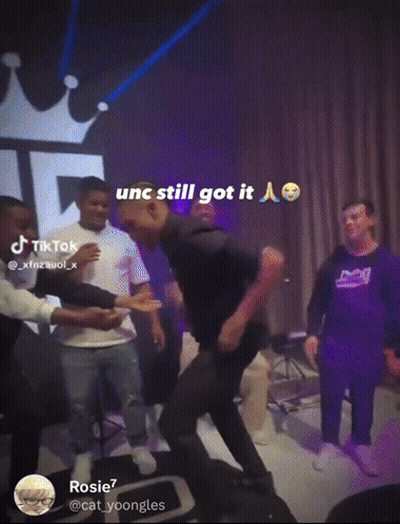 Group Dancing In Dark Room Unc Still Got It GIF