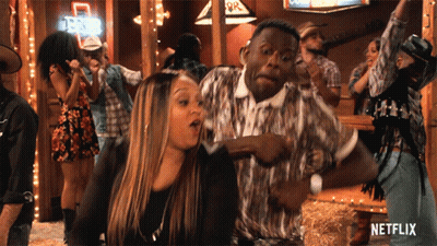 Group Dancing In Netflix Ad GIF