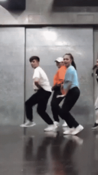 Group Dancing In Room GIF