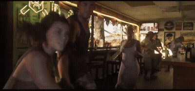 Group Dancing In Room With A & R Sign GIF