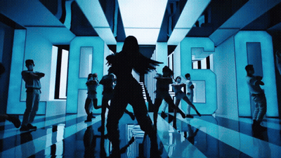 Group Dancing In Room With Number 50 GIF